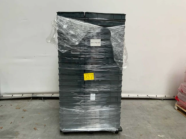 Mkp-207 kunststof krat 600x400x100mm (100x) - afbeelding 9 van  11