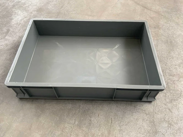 Mkp-208 kunststof krat 600x400x120mm (90x) - afbeelding 4 van  9