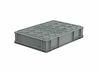 Mkp-208 kunststof krat 600x400x120mm (90x) - afbeelding 8 van  9