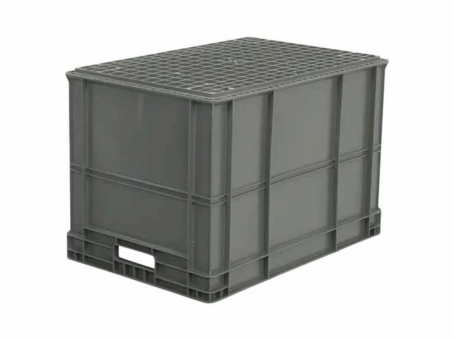 Mkp-217 kunststof krat 600x400x400mm (25x) - afbeelding 3 van  4