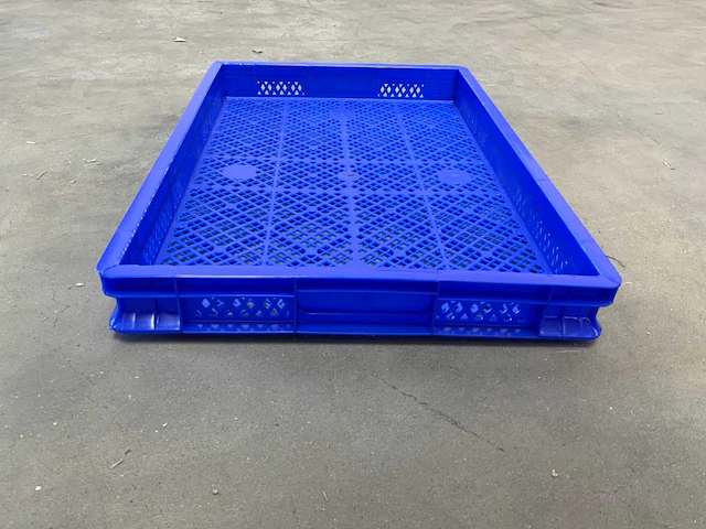 Mkp-301 kunststof krat geperforeerd 600x400x65mm (139x) - afbeelding 3 van  7