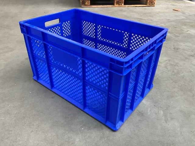 Mkp-307 kunststof krat geperforeerd 600x400x340mm (40x) - afbeelding 3 van  10
