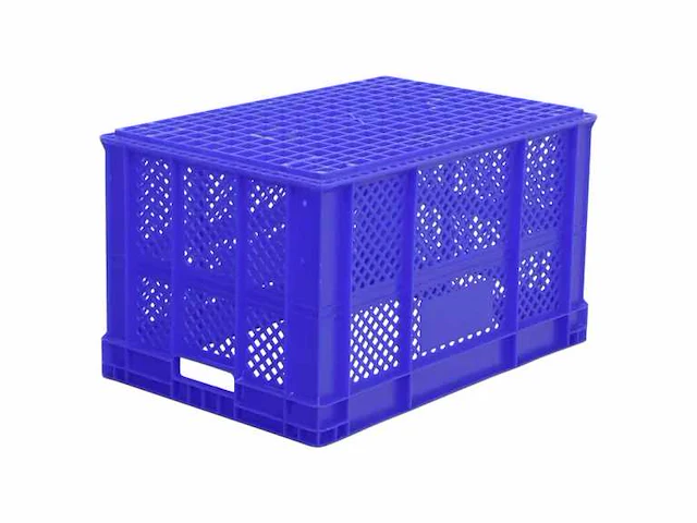 Mkp-307 kunststof krat geperforeerd 600x400x340mm (40x) - afbeelding 6 van  10