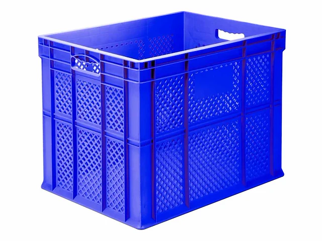 Mkp-311 kunststof krat geperforeerd 600x400x450mm (16x) - afbeelding 3 van  8