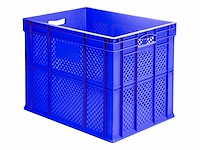 Mkp-311 kunststof krat geperforeerd 600x400x450mm (16x) - afbeelding 4 van  8