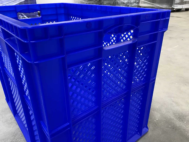 Mkp-311 kunststof krat geperforeerd 600x400x450mm (16x) - afbeelding 7 van  8
