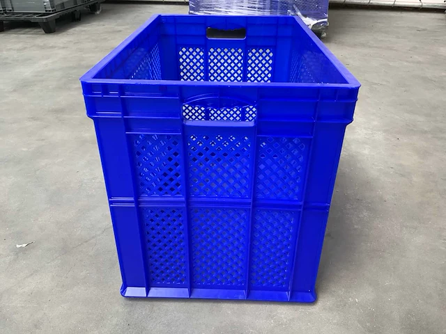 Mkp-311 kunststof krat geperforeerd 600x400x450mm (16x) - afbeelding 8 van  8