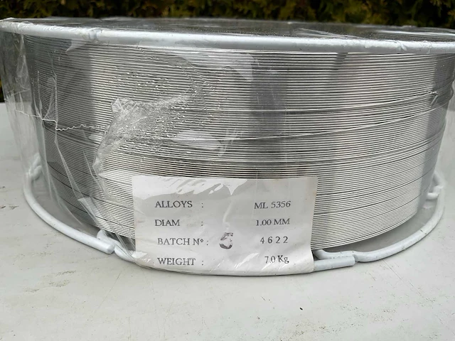 Ml 5356 - lasdraad op rol - 7 kg - 1.00mm - afbeelding 3 van  7