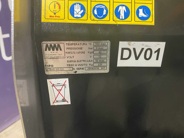 Mm steam 100-12volt hogedrukreiniger - afbeelding 3 van  13