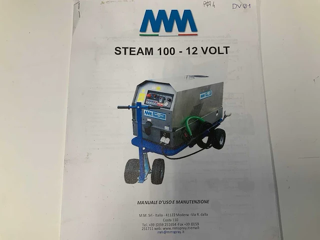 Mm steam 100-12volt hogedrukreiniger - afbeelding 4 van  13