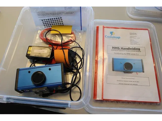 Mms-set in kunststof box. - afbeelding 1 van  2