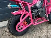 Mmx pro 49cc 2-takt mini pitbike (roze) - afbeelding 4 van  4