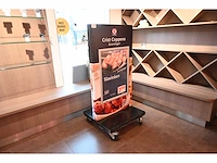 Mobiel dubbelzijdig reclamebord - afbeelding 1 van  2