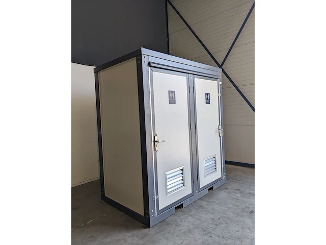 Mobiel duo toilet, wit - afbeelding 8 van  15