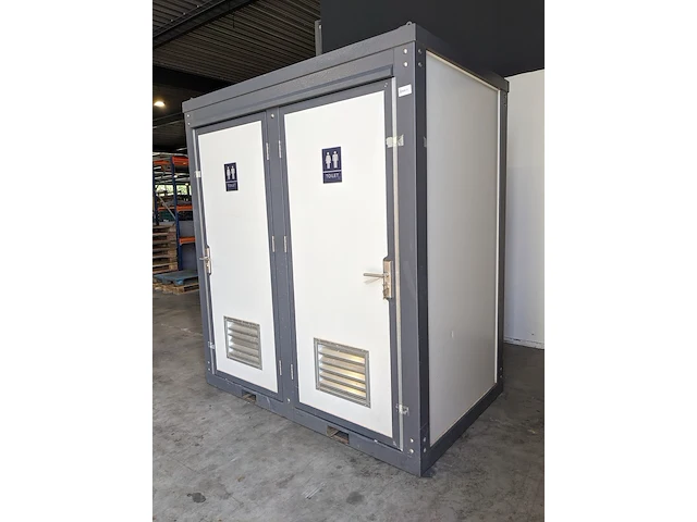 Mobiel duo toilet, wit - afbeelding 9 van  15