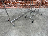 Mobiel kledingrek (2x) - afbeelding 2 van  3