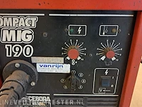 Mobiel lasapparaat cebora, compact mig 190 - afbeelding 5 van  11