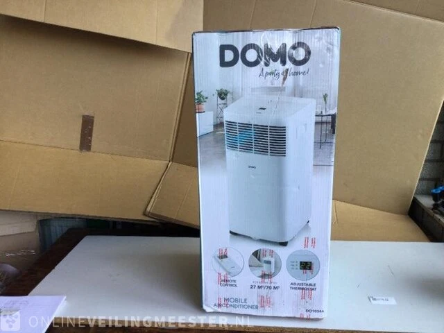 Mobiele airco 3 in 1 domo, do1034a, wit - afbeelding 4 van  4
