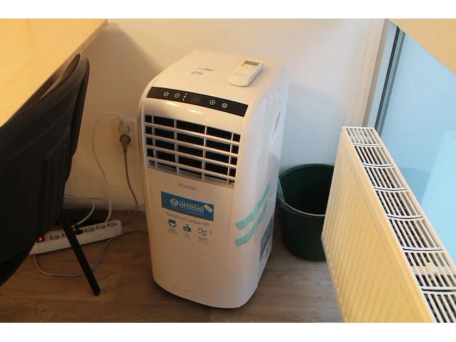 Mobiele airco olipima splendid dolce clima compact 8p met afstandsbediening. - afbeelding 1 van  3