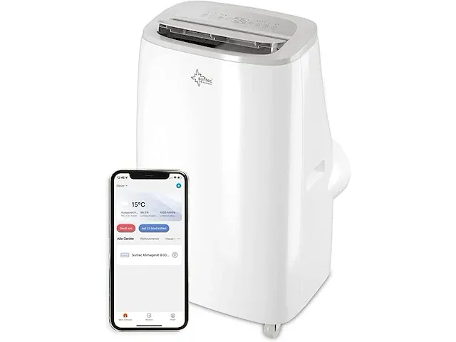 Mobiele airco + verwarmingsfunctie coolfixx 3.5 eco r290 app 12000btu - afbeelding 2 van  3