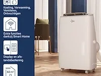 Mobiele airco + verwarmingsfunctie coolfixx 3.5 eco r290 app 12000btu - afbeelding 3 van  3