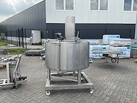 Mobiele bain marie mengtank - afbeelding 3 van  9