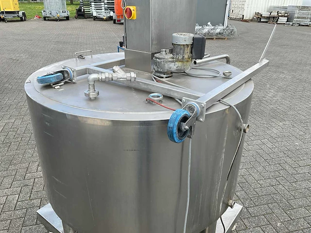 Mobiele bain marie mengtank - afbeelding 5 van  9