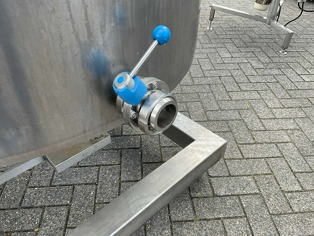 Mobiele bain marie mengtank - afbeelding 7 van  9