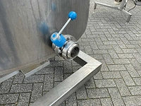 Mobiele bain marie mengtank - afbeelding 7 van  9