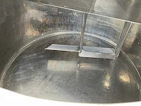 Mobiele bain marie mengtank - afbeelding 8 van  9