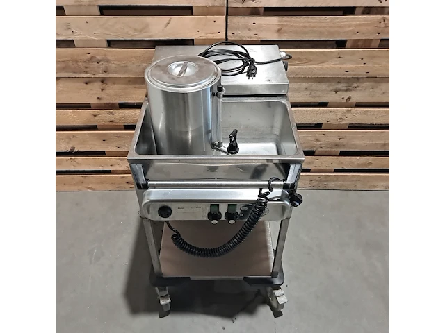 Mobiele bain-marie wagen, elektrische drankencontainer & warmhoudplaat rieber, animo & rocam - afbeelding 2 van  20