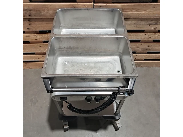 Mobiele bain-marie wagen, elektrische drankencontainer & warmhoudplaat rieber, animo & rocam - afbeelding 3 van  20