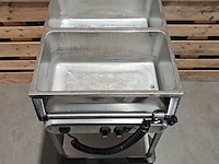 Mobiele bain-marie wagen, elektrische drankencontainer & warmhoudplaat rieber, animo & rocam - afbeelding 3 van  20