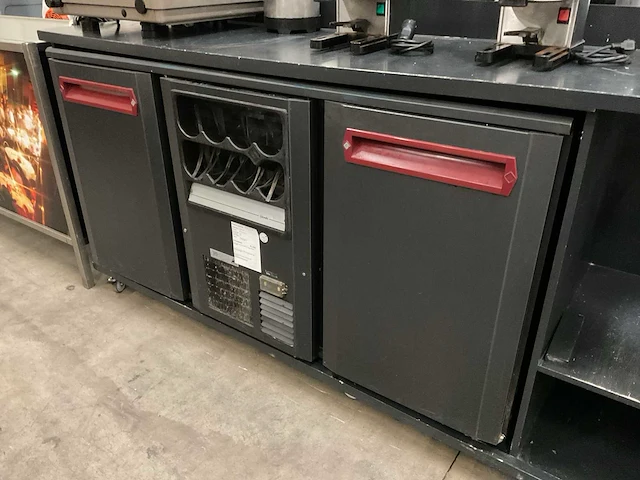 Mobiele bar met flessenkoeling - afbeelding 2 van  7