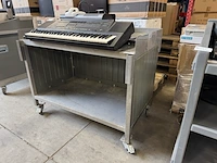 Mobiele bar met lekblad