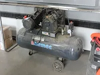 Mobiele compressor airmac type crm 103. met 100 liter tank. maximaal 8 bar. - afbeelding 1 van  3