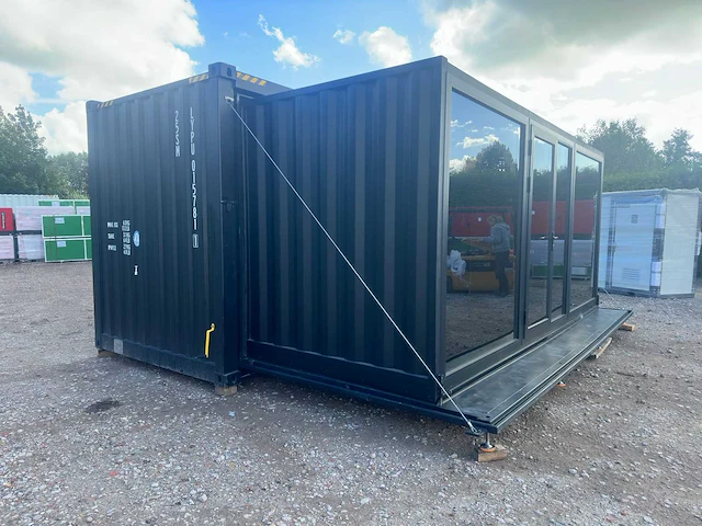 Mobiele containerwoning / woonunit met badkamer en keuken 20ft - afbeelding 32 van  37