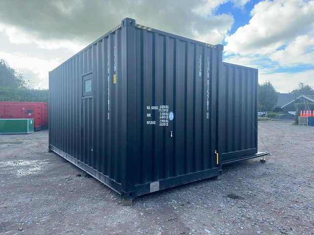 Mobiele containerwoning / woonunit met badkamer en keuken 20ft - afbeelding 34 van  37
