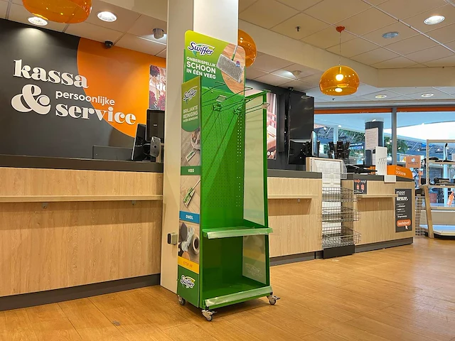 Mobiele display schoonmaakproducten - afbeelding 1 van  4