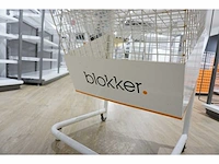 Mobiele draadmand met logo (4x) - afbeelding 4 van  5