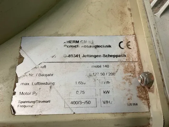 Mobiele filterafzuiginstallatie - afbeelding 5 van  5