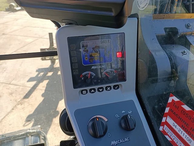 Mobiele graafmachine mecalac, 714mw, bouwjaar 2015 - afbeelding 3 van  38
