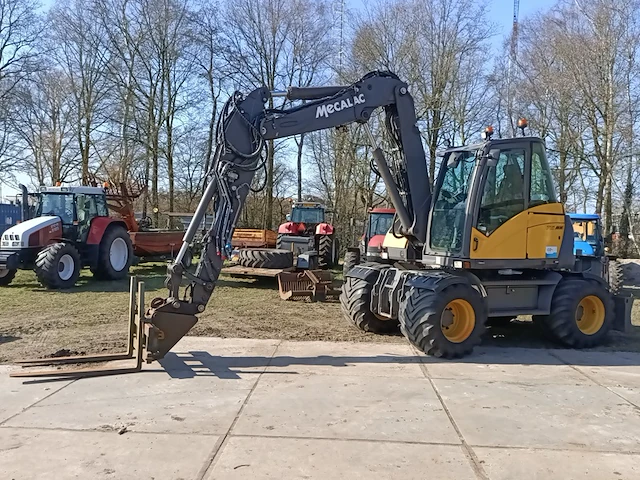 Mobiele graafmachine mecalac, 714mw, bouwjaar 2015 - afbeelding 12 van  38