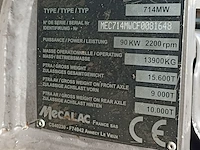 Mobiele graafmachine mecalac, 714mw, bouwjaar 2015 - afbeelding 29 van  38
