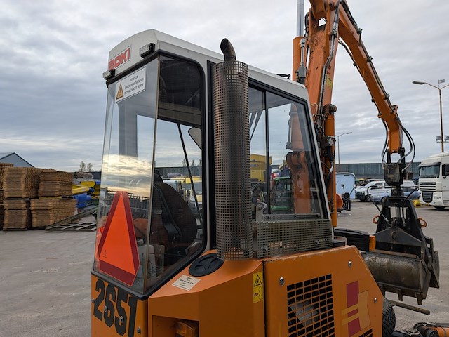 Mobiele graafmachine/grafdelver, reform, boki 2651 - afbeelding 19 van  51