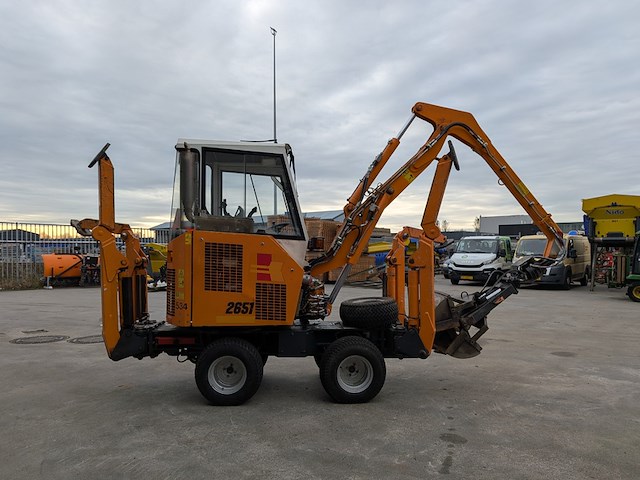 Mobiele graafmachine/grafdelver, reform, boki 2651 - afbeelding 45 van  51