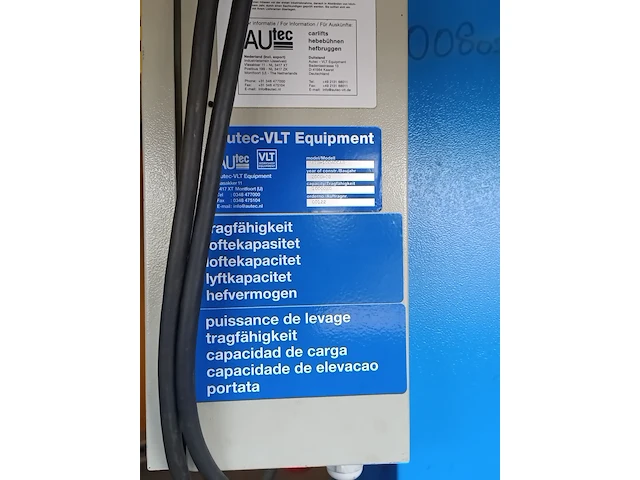 Mobiele hefkolom, autec, atr10040car 2500 kg, 2009 - afbeelding 6 van  11