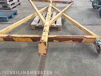 Mobiele hijskraan met 2 steunpoten mobilis elite, geel, bouwjaar 2015 - afbeelding 10 van  22