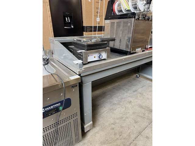Mobiele horeca bar met rvs blad - afbeelding 3 van  7