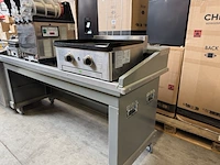 Mobiele horeca bar met rvs blad - afbeelding 6 van  7